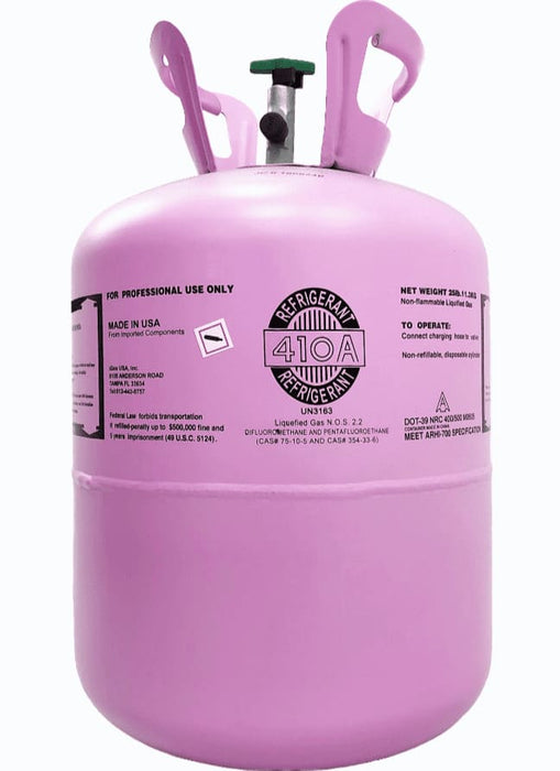 Shop R-410A refrigerant, the leading R-22 replacement for HVAC systems. Non-ozone-depleting HFC with higher capacity and efficiency. 25 lb. cylinders available.