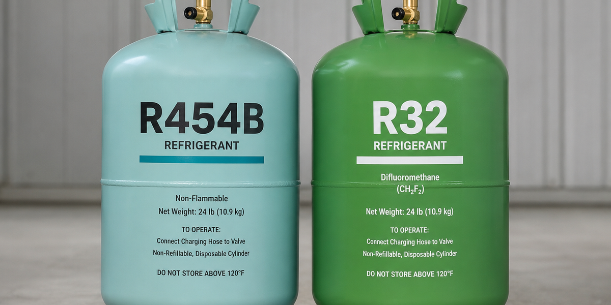 R454B vs R32: Complete Comparison Guide [2026] | Refrigerants Center
