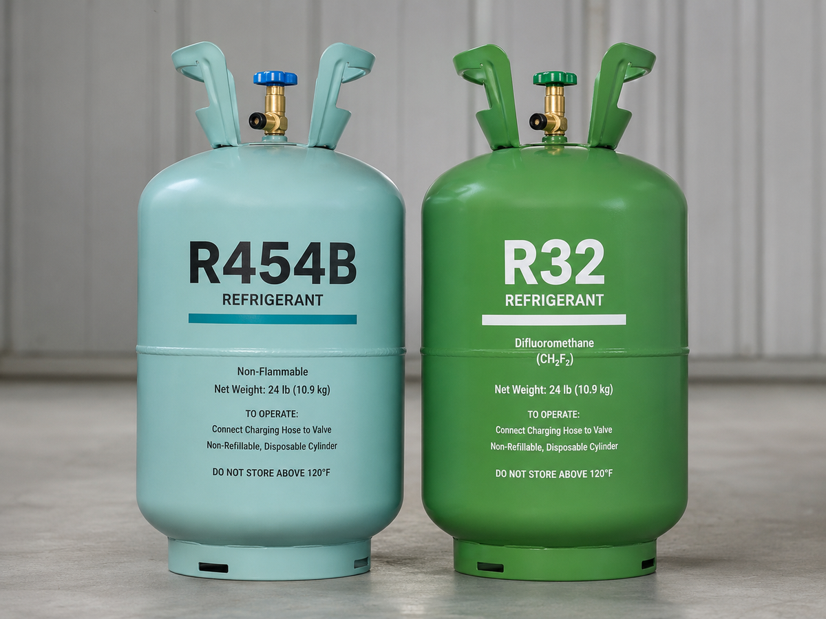 R454B vs R32: Complete Comparison Guide [2026] | Refrigerants Center