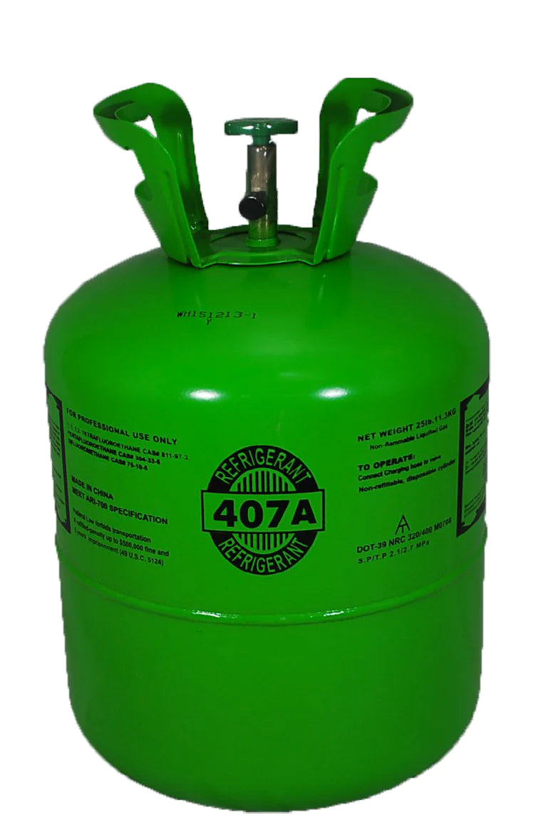 Buy HVAC 407A Refrigerant 25lb — Refrigerants Center, Inc