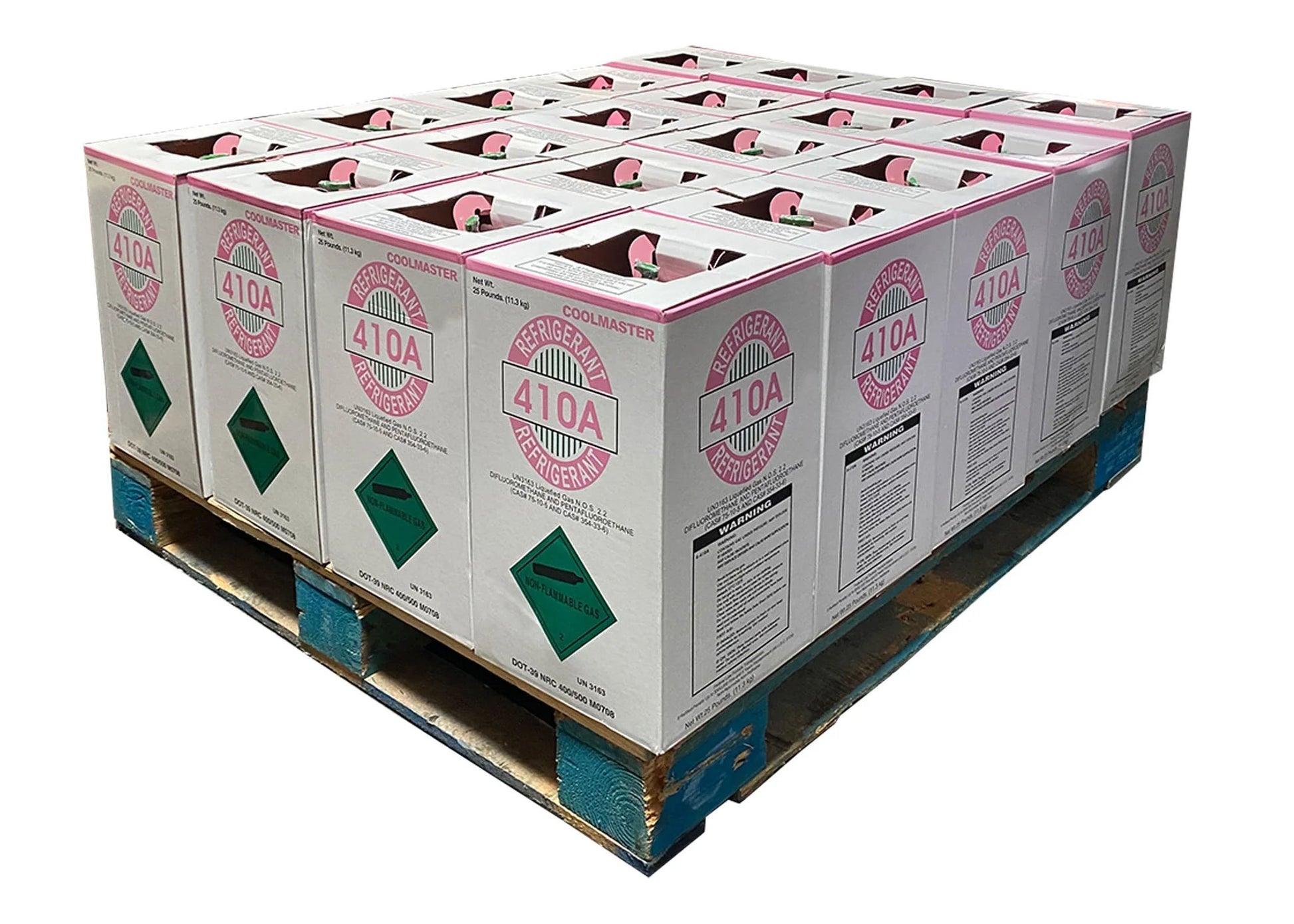 Half Pallet of R410 Automotive Refrigerant 20 x 25lb Cylinders FREE FREIGHT! - Premium  from Refrigerants Center - Just $5999.99! Shop now at Refrigerants Center