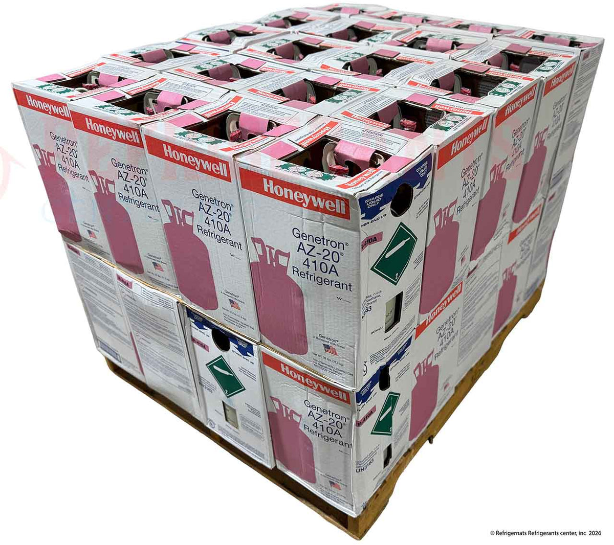 R-410A Full Pallet (40×25 lb) | Genetron AZ-20