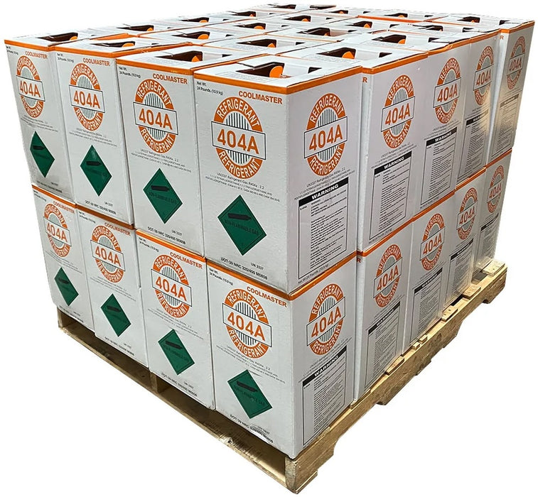 Use R-404A for energy-efficient refrigeration. Designed for modern systems, it handles high pressures and ensures optimal cooling in transport and retail settings.