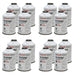 Sixteen 8oz cans of Honeywell R-1234yf refrigerant arranged in four cases, designed for automotive air conditioning systems.