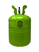 Green R-422D refrigerant cylinder designed for professional use, used as a non-ozone depleting HFC alternative to R-22 in medium and low-temperature refrigeration and air conditioning systems.