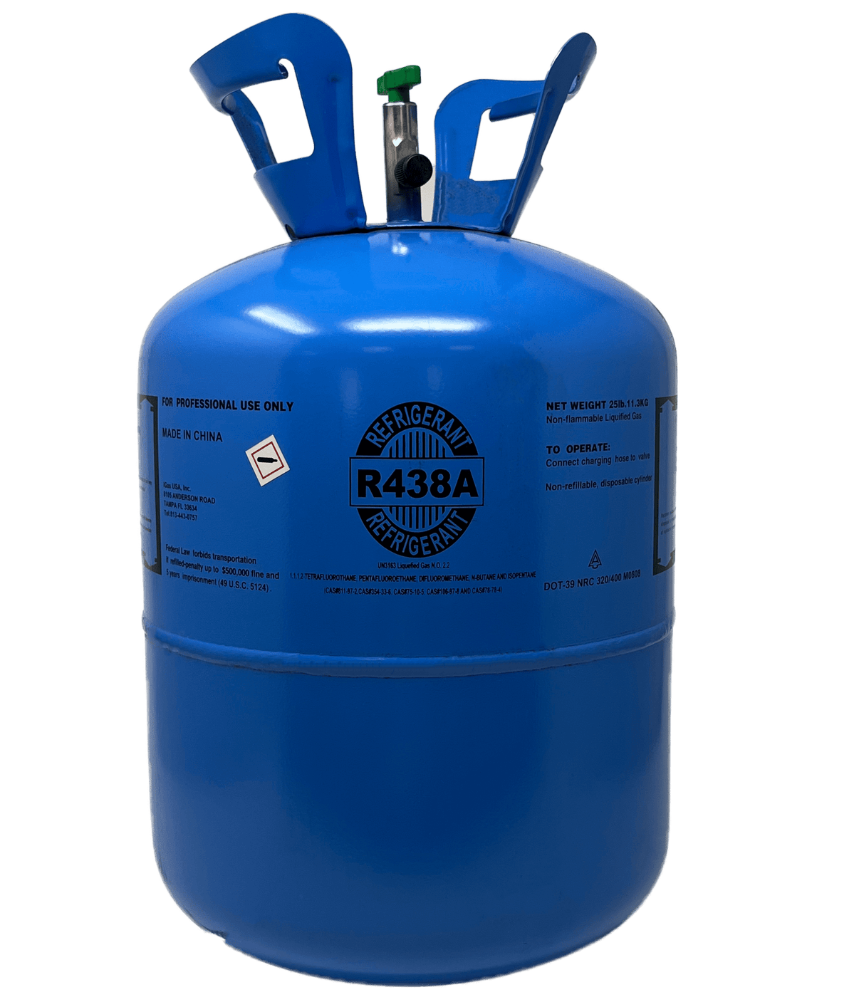 R-438a (Mo99) 25 Lbs - Refrigerants Center, inc